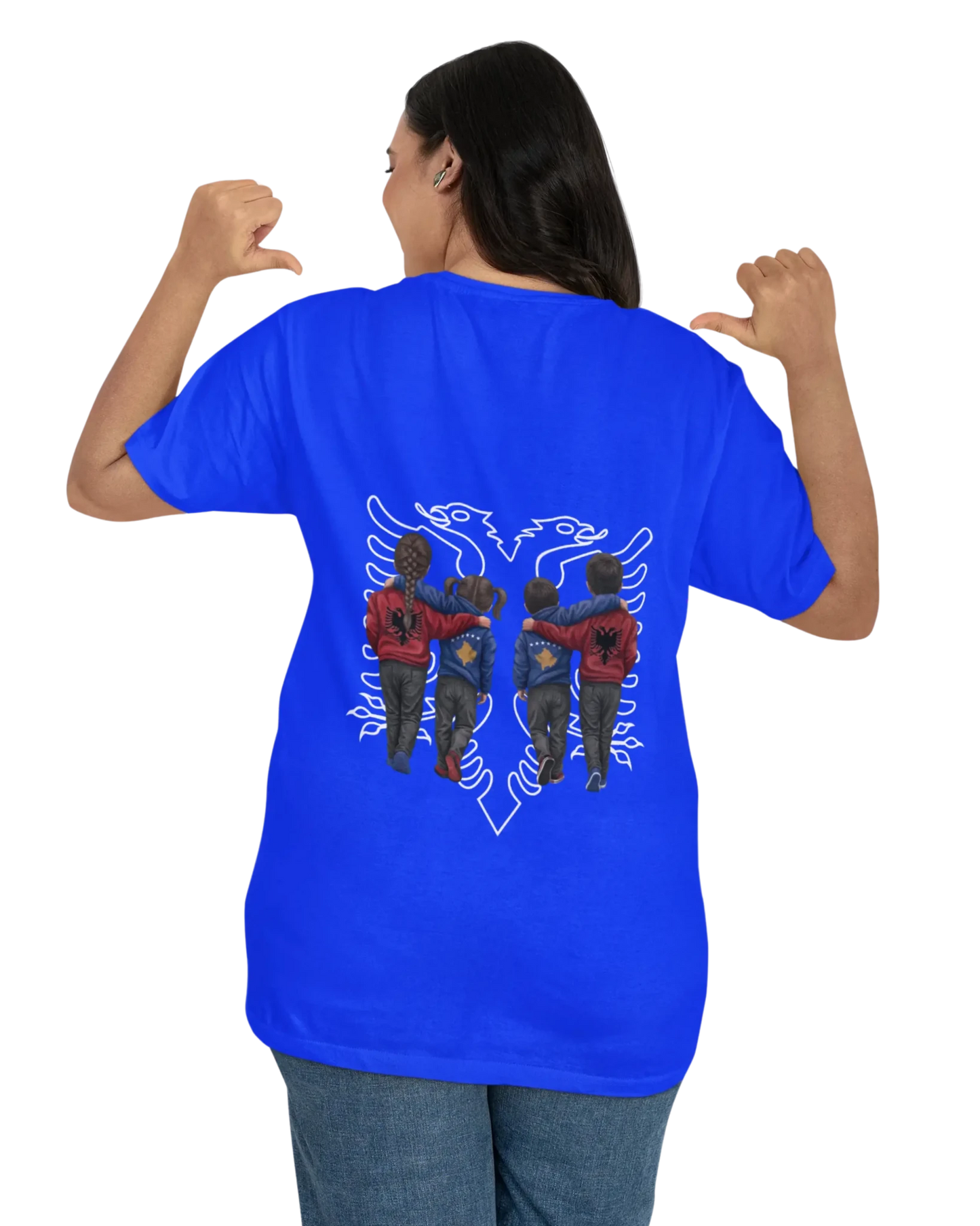 Na jemi Nje Oversized T-Shirt Universal 5 - Vorverkauf - Albanien Shop