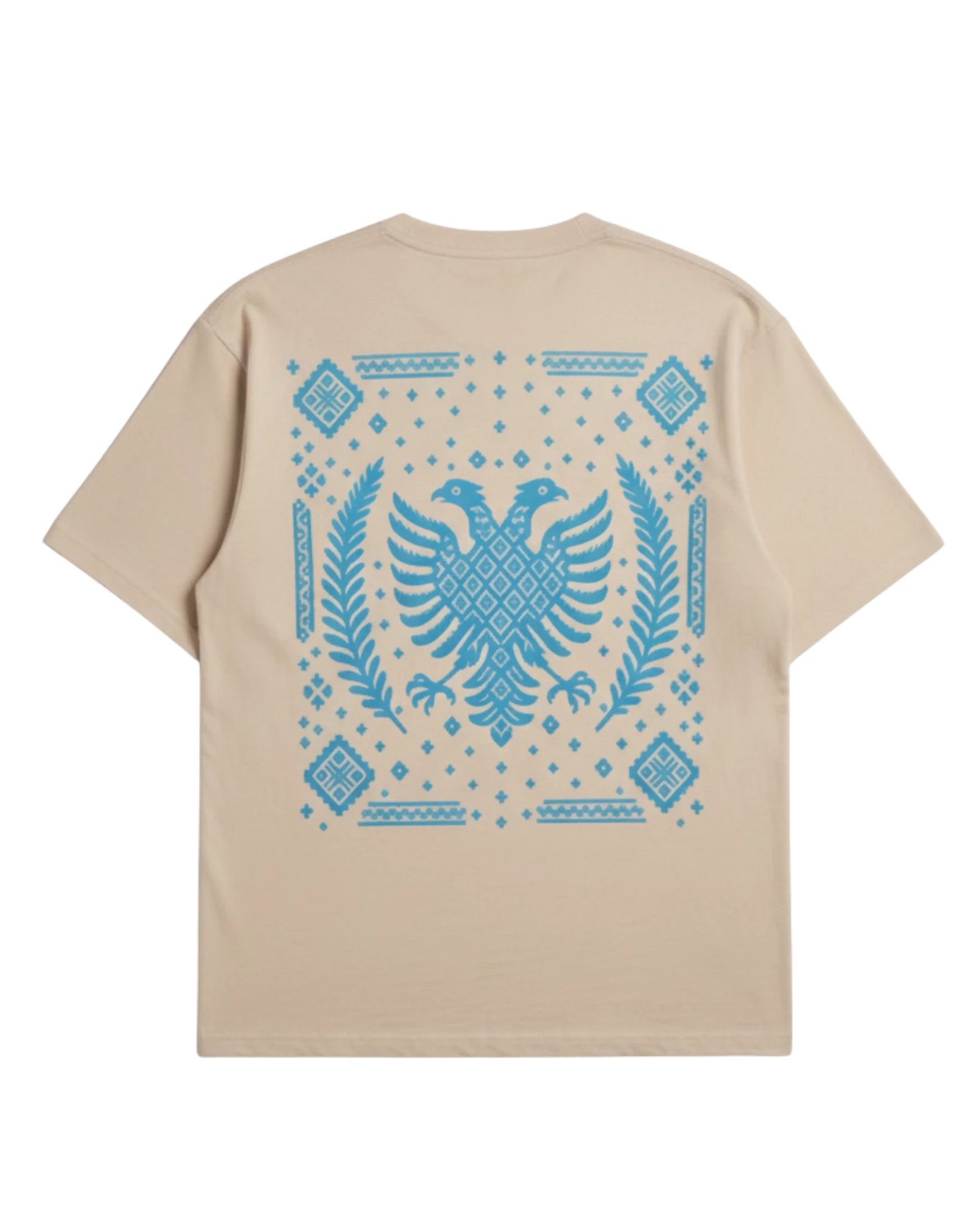 Na jemi Nje Oversized T-Shirt Universal Albanian Eagle - Vorverkauf - Albanien Shop