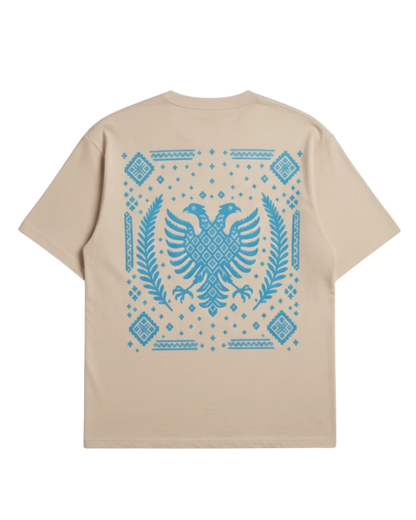 Na jemi Nje Oversized T-Shirt Universal Albanian Eagle - Vorverkauf - Albanien Shop