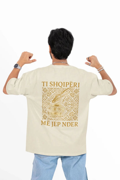 Na jemi Nje Oversized T-Shirt Universal Ndera - Vorverkauf - Albanien Shop