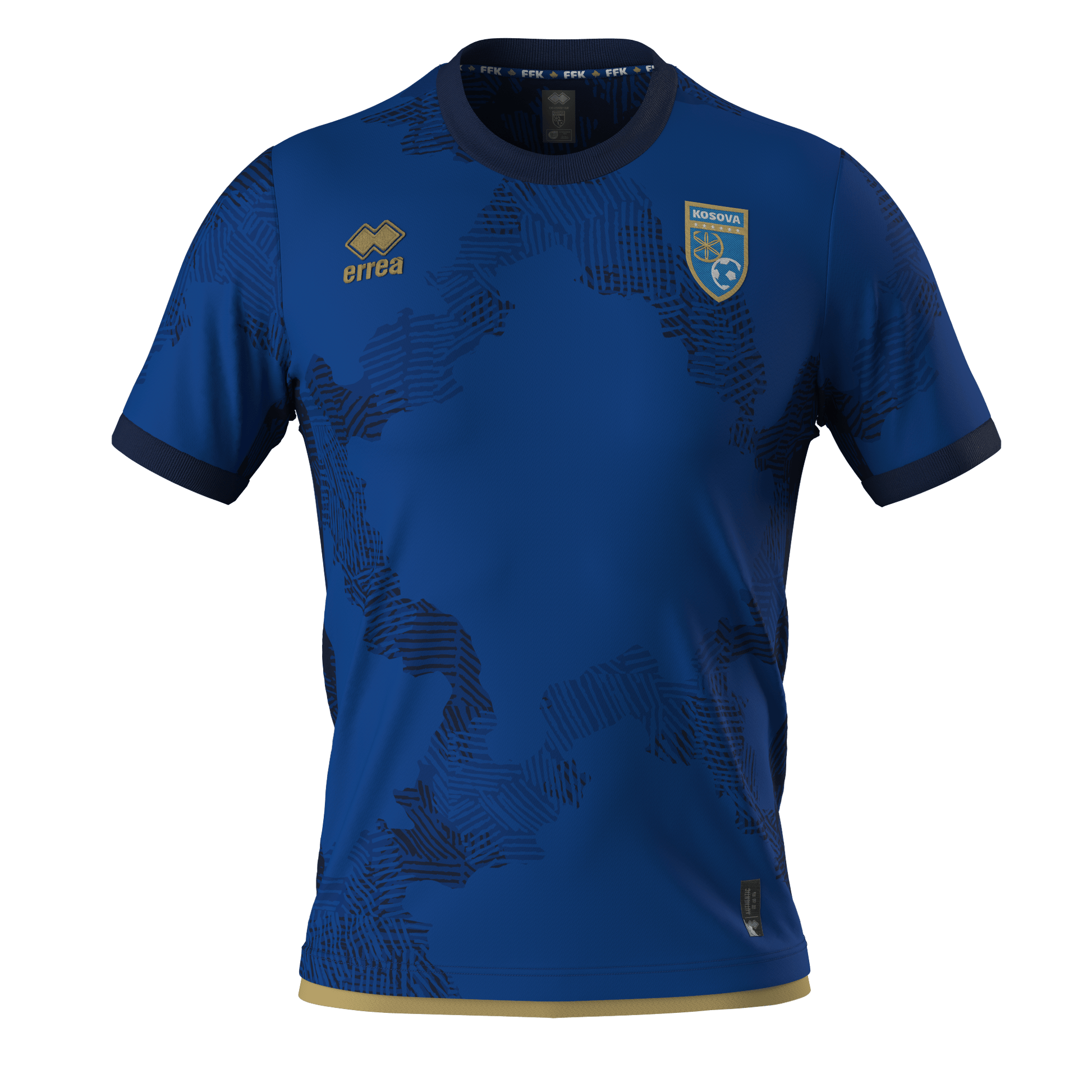 Offizielles Kosovo Trikot – Home Edition (Erreà) | FFK | Dardanët - Albanien Shop