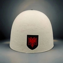 Emblème Plis made in Kosova Zi e Kuq