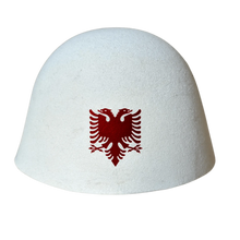 Plis Shqiponje Rouge foncé (Kosova)