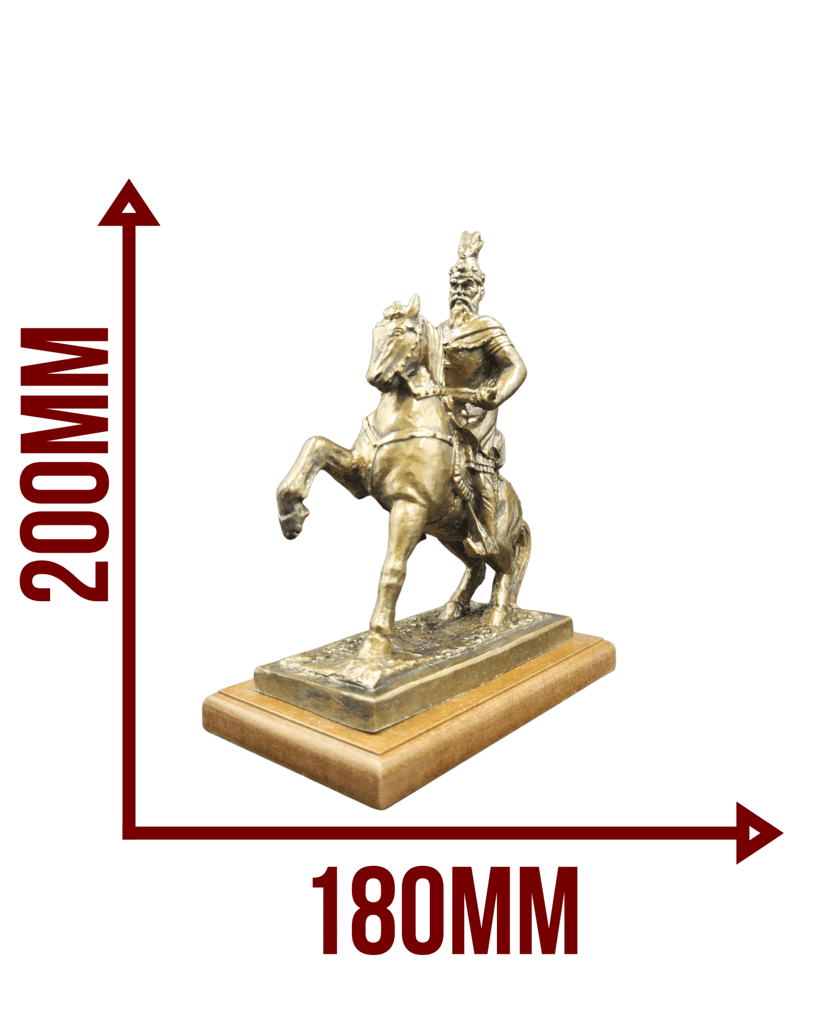 Reiterstatue Skenderbeu Monument Kruja - Albanien Shop