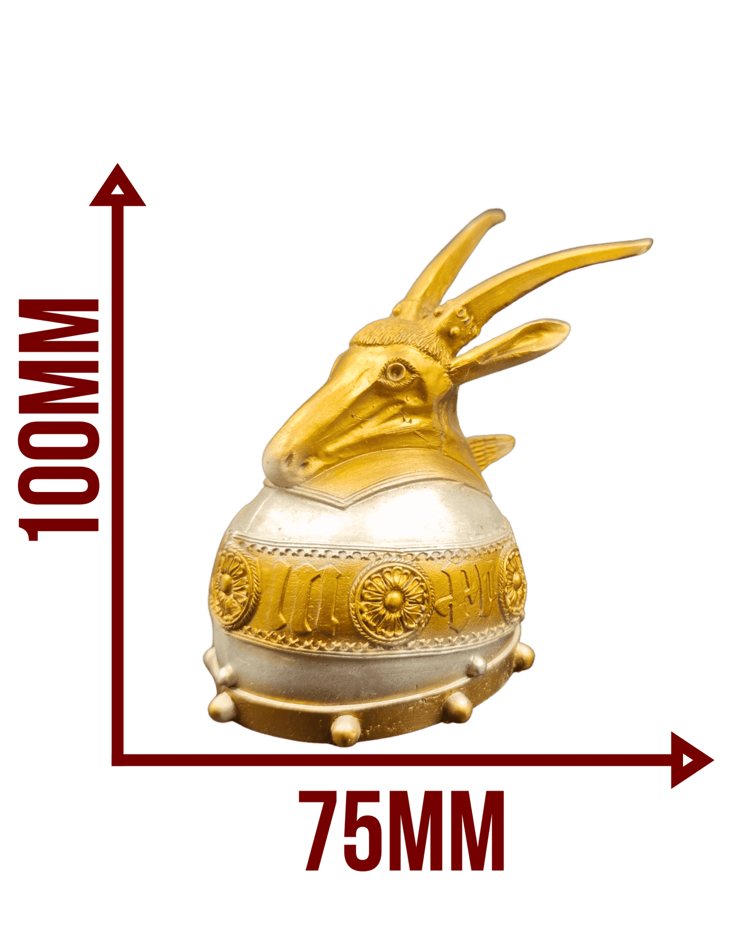 Skenderbeu Helm Gold Silber - Albanien Shop