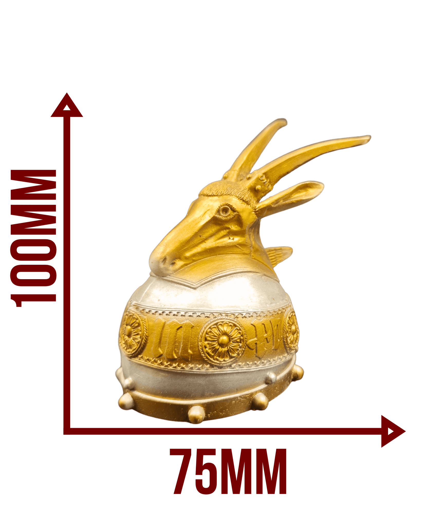 Skenderbeu Helm Gold Silber - Albanien Shop