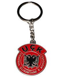 UCK Schlüsselanhänger - Albanischer Adler - Ushtria Çlirimtare e Kosovës - Premium Metall Anhänger